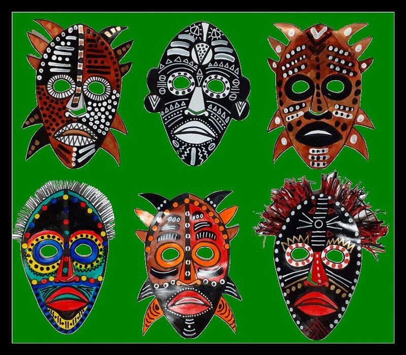 354-MASQUES-Masques africains (130e)