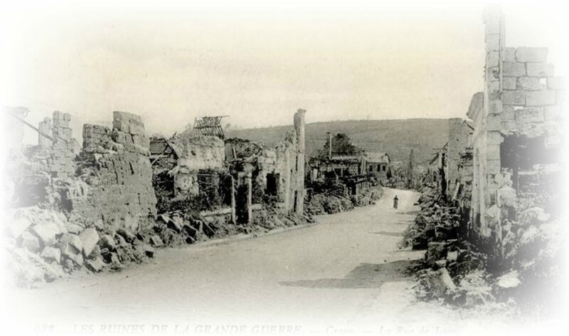 Crouy, Aisne - Ruines de la 1ère Guerre Mondiale