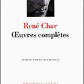 <b>René</b> <b>Char</b>, petite bibliographie