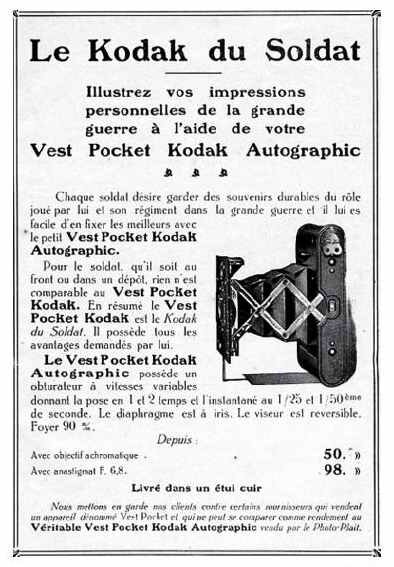 Le Kodak du soldat