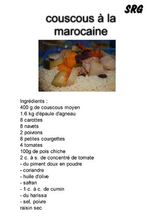 couscous en cours (page 1)