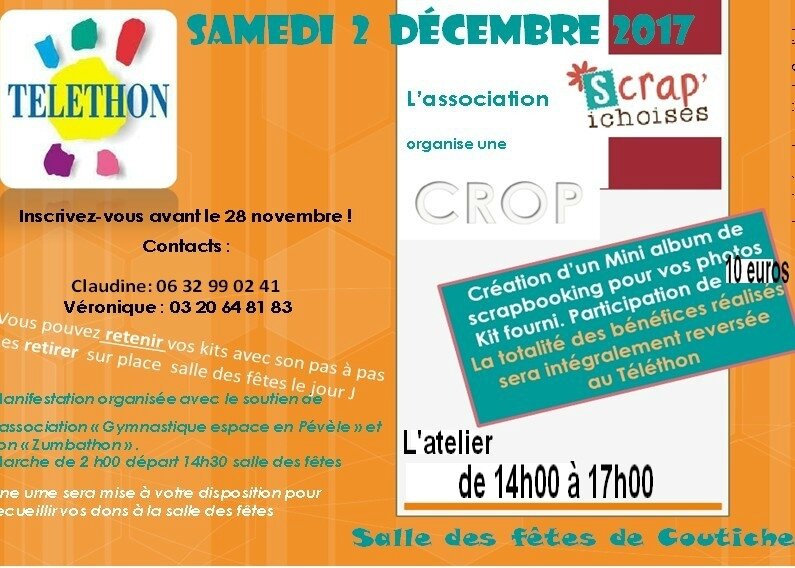 affiche telethon 2017