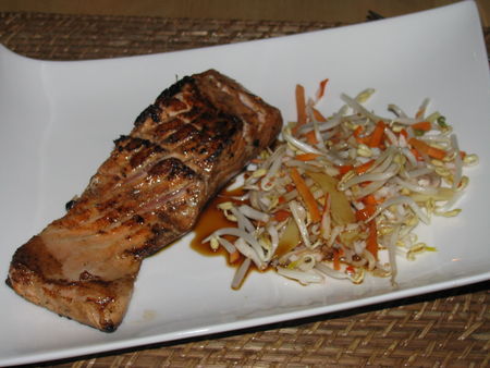 Saumon caramélisé aux épices recettes plats Darnes de cabillaud à la flamande