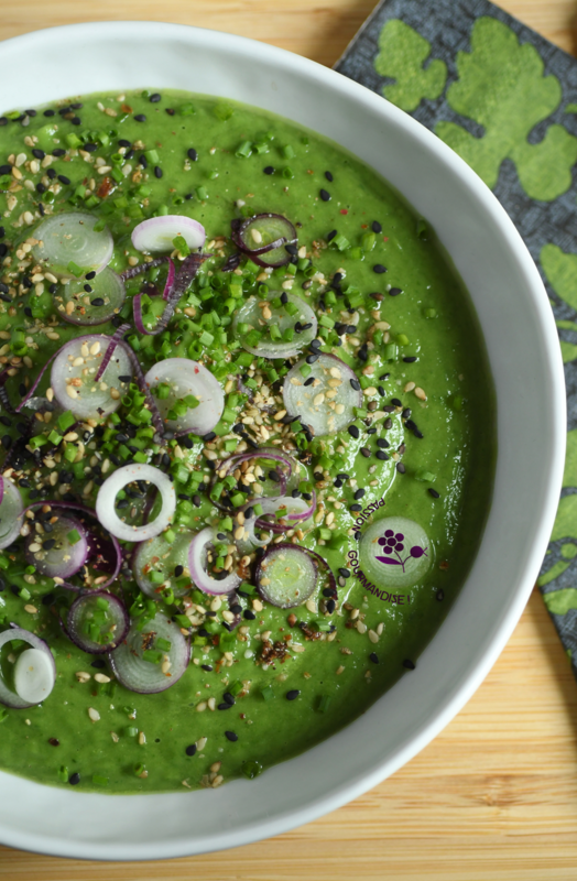 Velouté froid d'avocat & chou kale_1