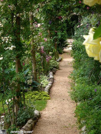 Jardin privé du rosiériste André EVE