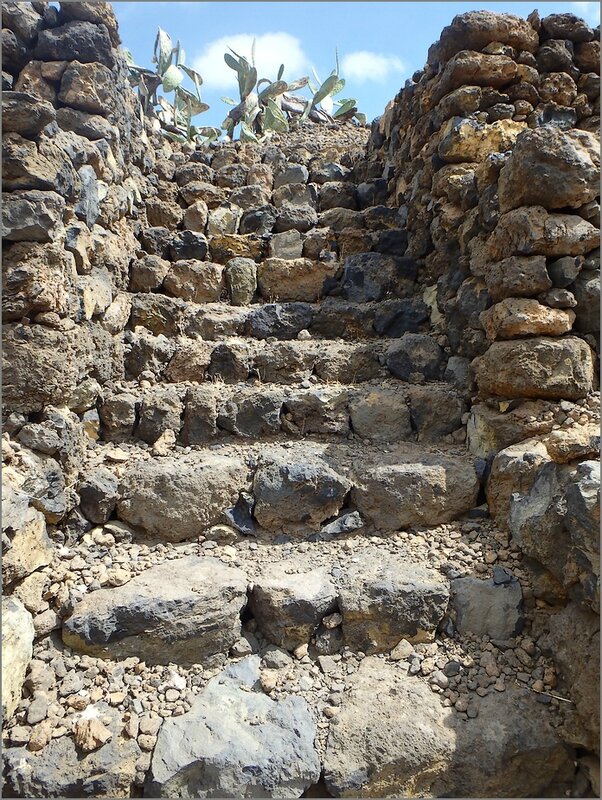 Guimar pyramide escalier
