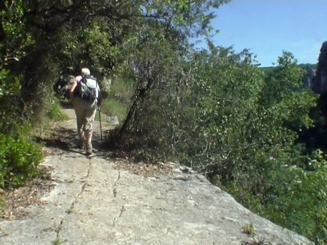 Sur la corniche des Barres