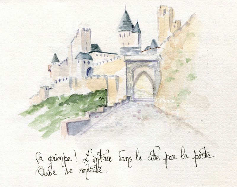 Carcassone Porte d'Aude