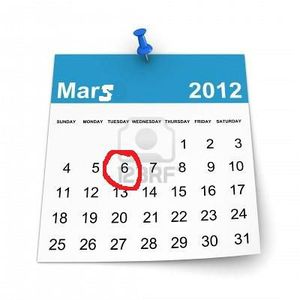 6 mars