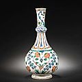 Turkish flask from 1575 with links to Egypt's Presidential Palace for sale @ Bonhams