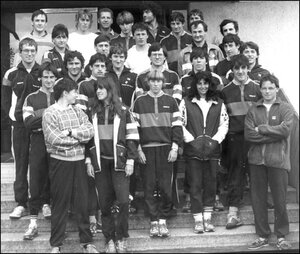 Equipe slalom 1985