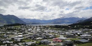 Wanaka from Mount Iron