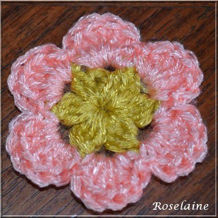 Roselaine658 fleur crochet