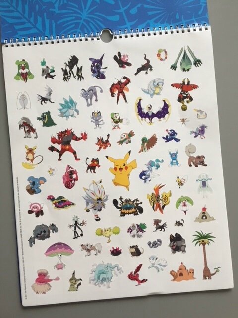 mon grand calendrier pokemon 1