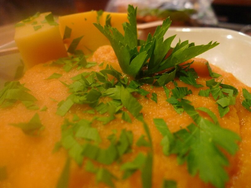 Soupe carotte et mangue