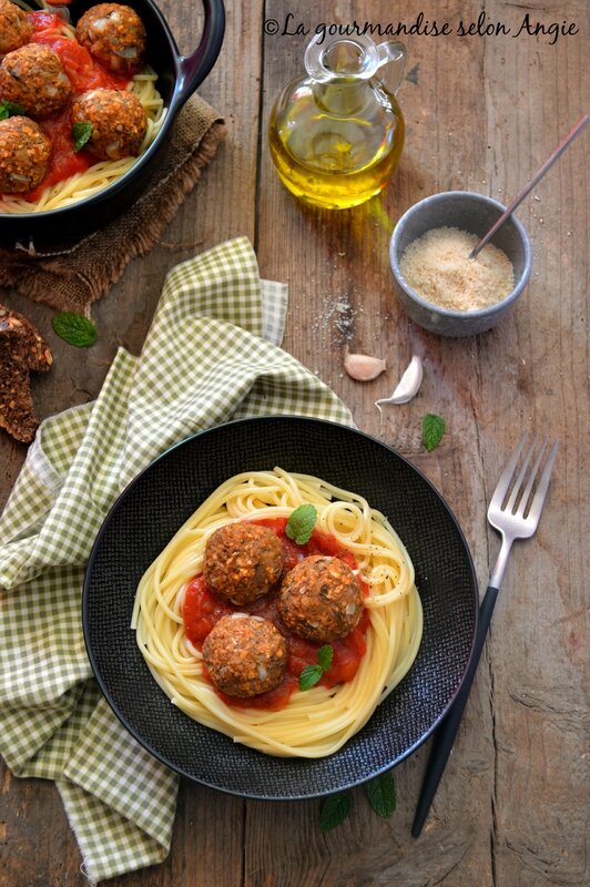 boulettes végétales à l'aubergine 1