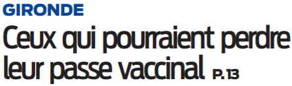 2022 02 06 SO Ceux qui pourraient predre le passe vaccinal