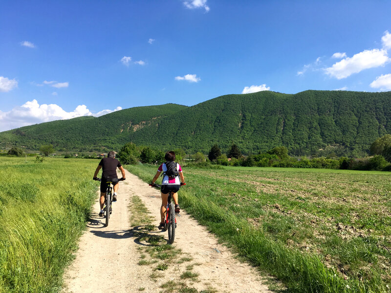 Sortie VTT en famille