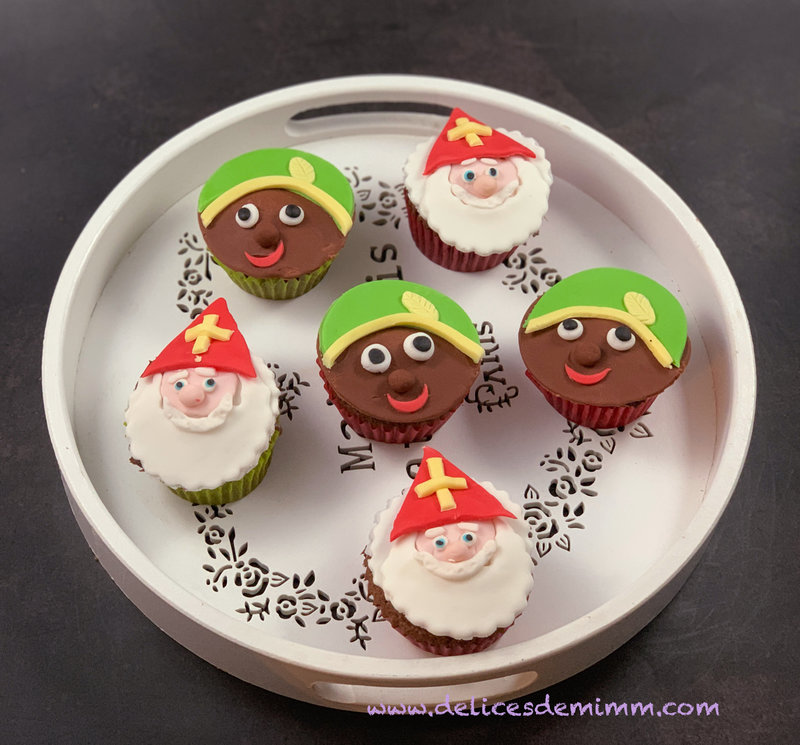 Cupcakes de Saint-Nicolas à 4 mains 2