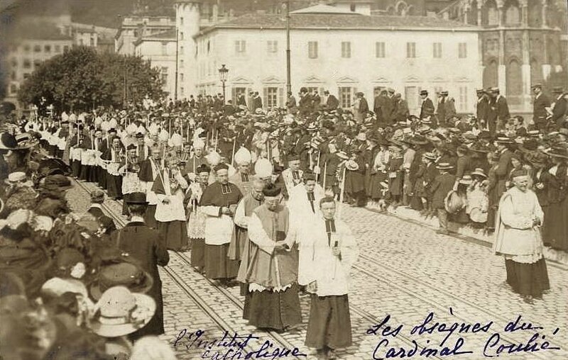 obsèques cardinal Coullié 17 sept 1912 (1) - 1