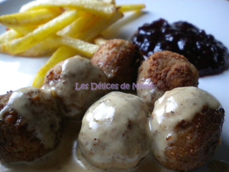 Boulettes de viande à la suédoise, sauce à la crème comme chez Ikea 5
