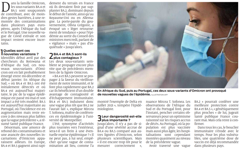 2022 06 12 SO Covid un début de rebond2