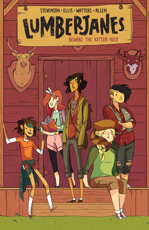 boom lumberjanes vol 01 beware the kitten holy TPB