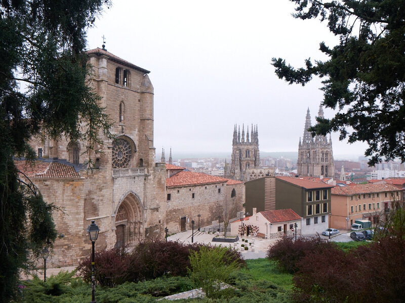 Burgos: la cathédrale et l'église San Nicolas