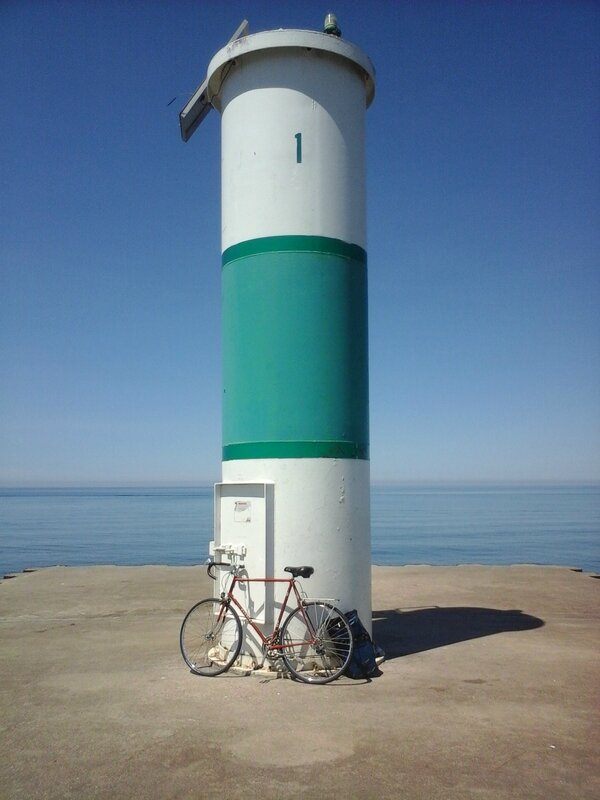 Le phare et le vélo