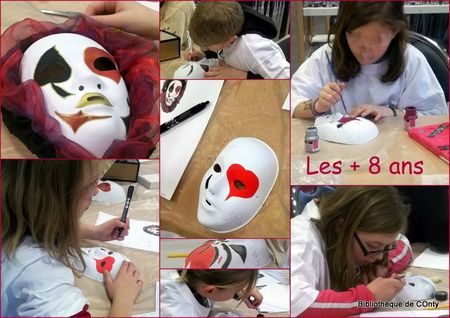 Atelier masques + de 8 ans du 15-02
