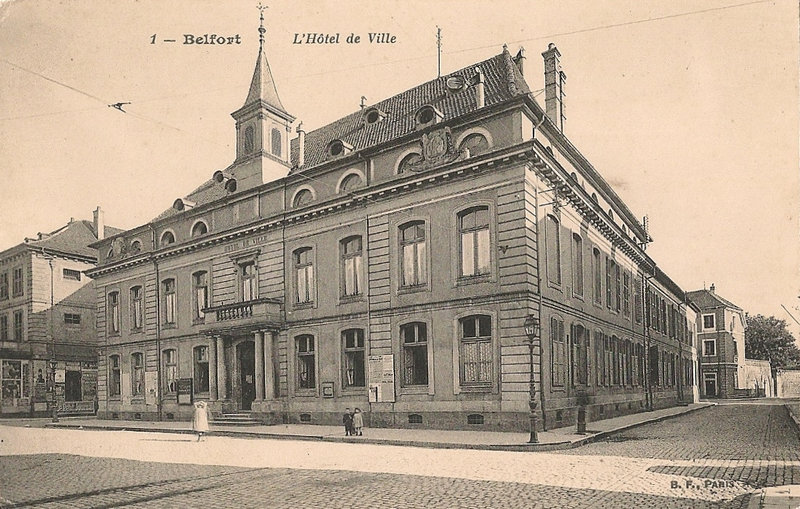 Belfort CPA Place d'Armes S Hôtel de Ville Rue Sarrail