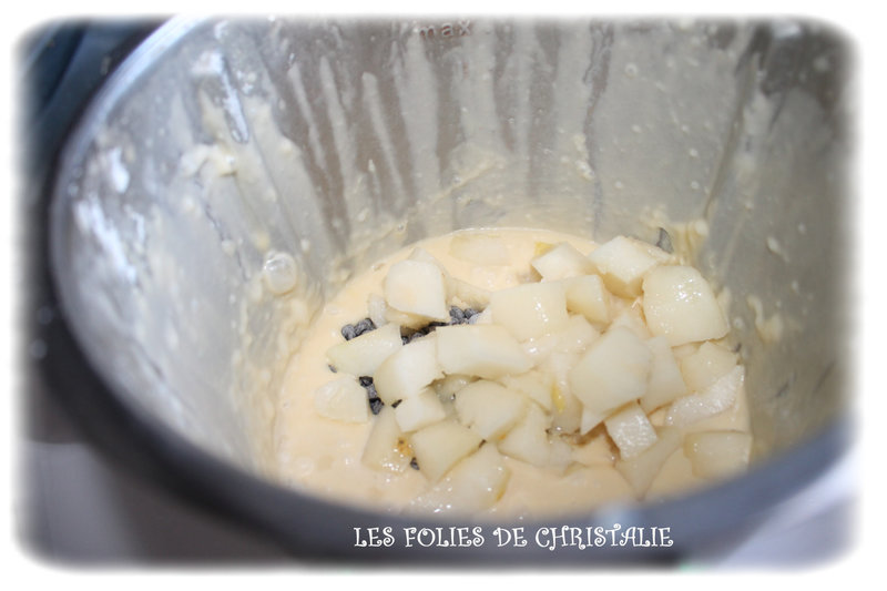 Moelleux chocolat poires 2