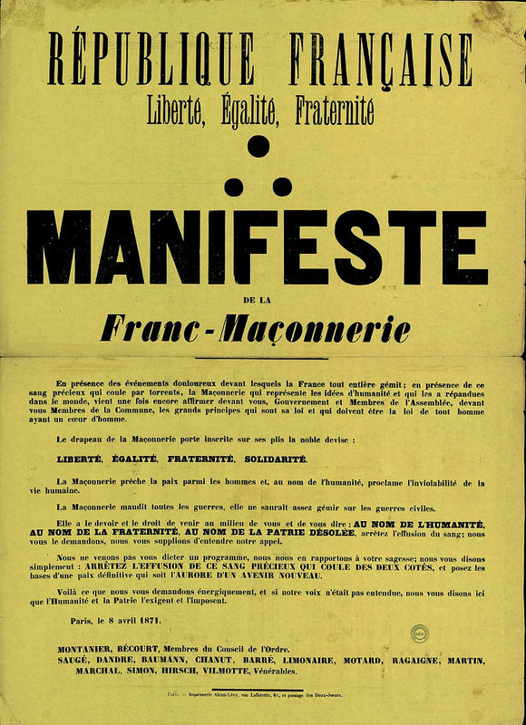 8 avril franc-maconnerie