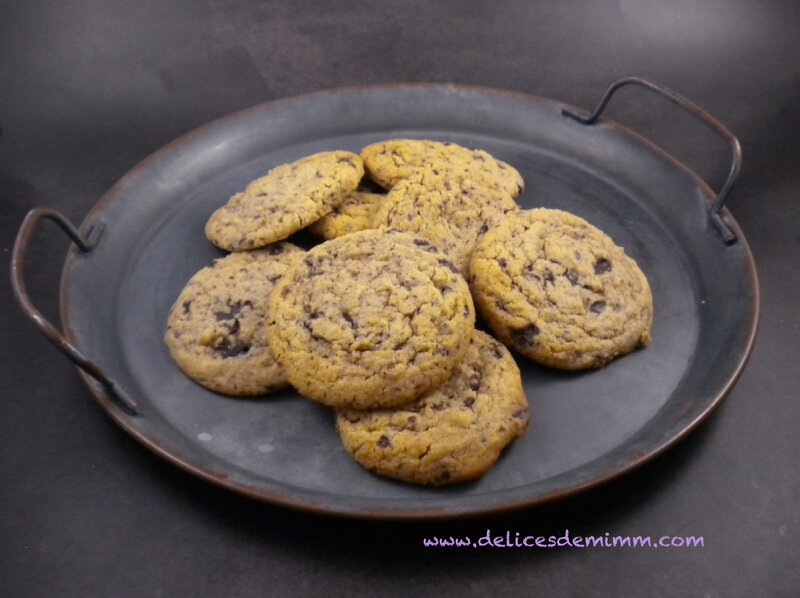 Cookies moelleux chocolat-praliné 4