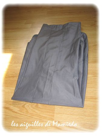 pantalon rayé gris satiné (4)