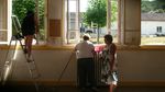Travaux à l'école et petite grenouille 007