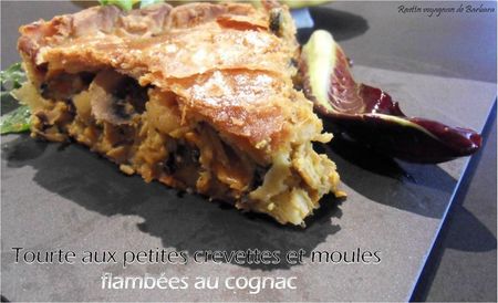 tourte aux petite crevettes moules cognac1