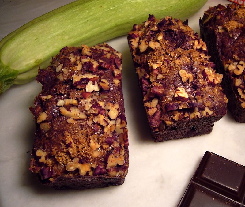 Cake chocolat courgette