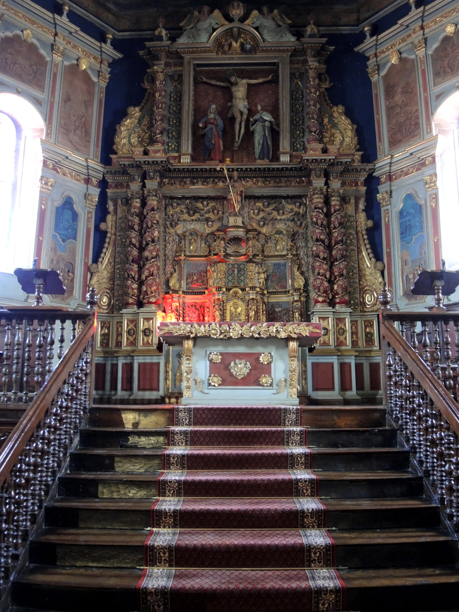 Itxassou, Église Saint-Fructueux, autel et retable 64)