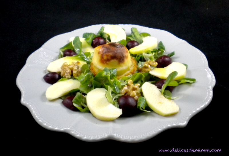 Crottin de chèvre chaud au miel