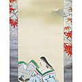 Shibata Zeshin (1807-1891), Kakejiku, <b>circa</b> <b>1870</b>-1890