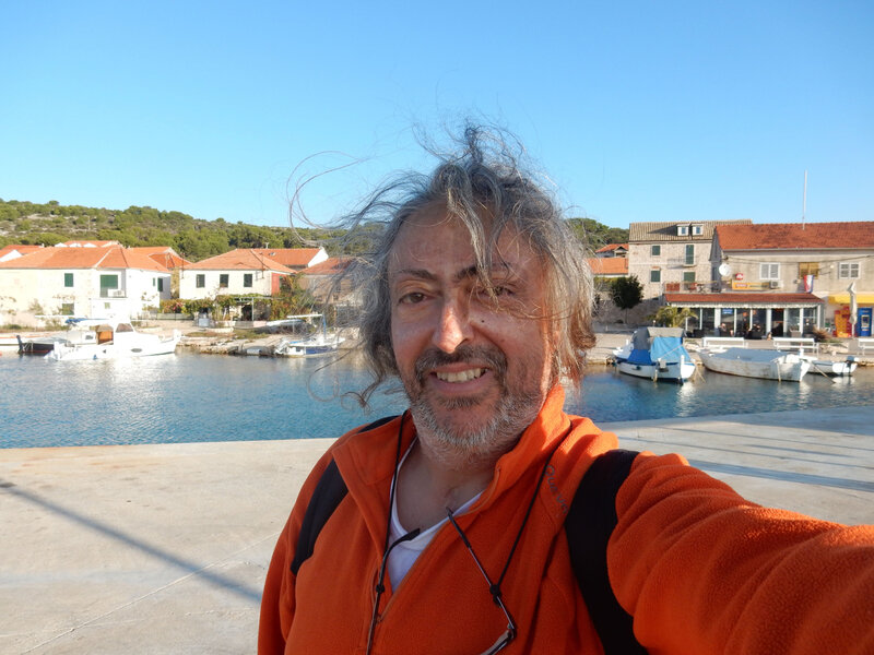 PhB autoportrait, réveil à Kaprije, 1er novembre 2019
