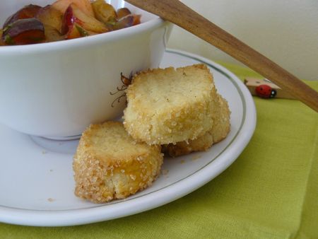 Sablés diamants à la vanille de Pascale Weeks recettes dessert Sablés diamants à la vanille