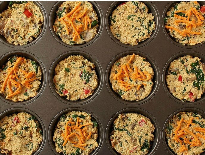 Vegan Mini-Quiches (Garden of Vegan)