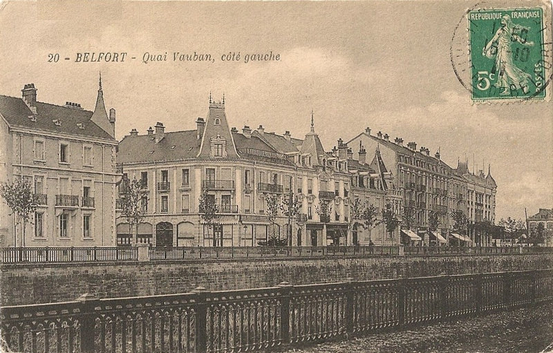 Belfort CPA Quai Vauban n°17 Fabrique chemises