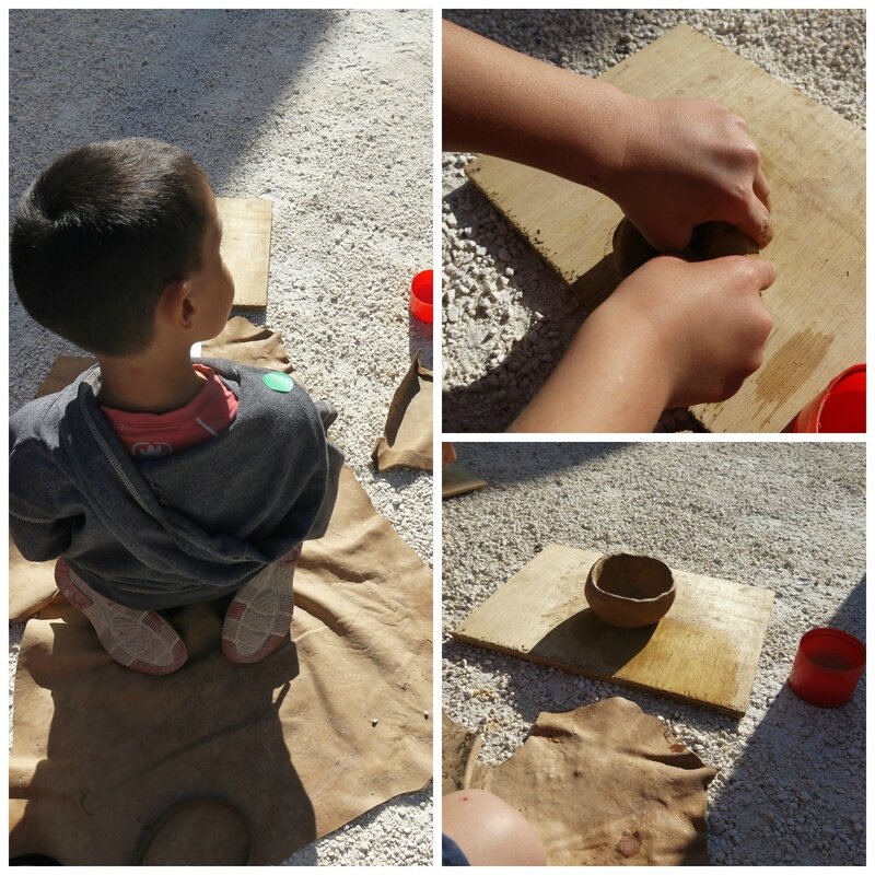 poterie néolithique atelier enfant