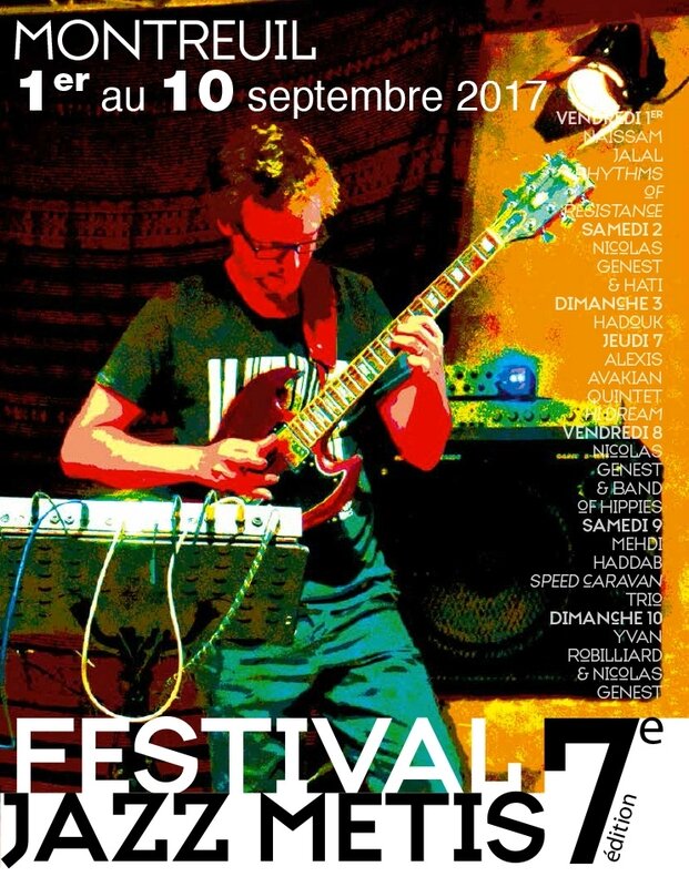 Festival Jazz Metis affiche 2017