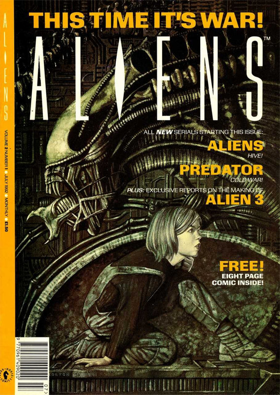 dark horse aliens magazine 01
