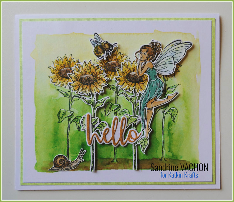 Carte Hello Summer Fairy Sandrine VACHON KK (1)