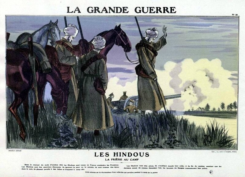 Grande guerre les Hindous